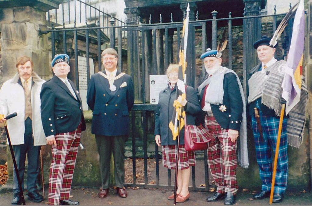 Dedication at Greyfriars